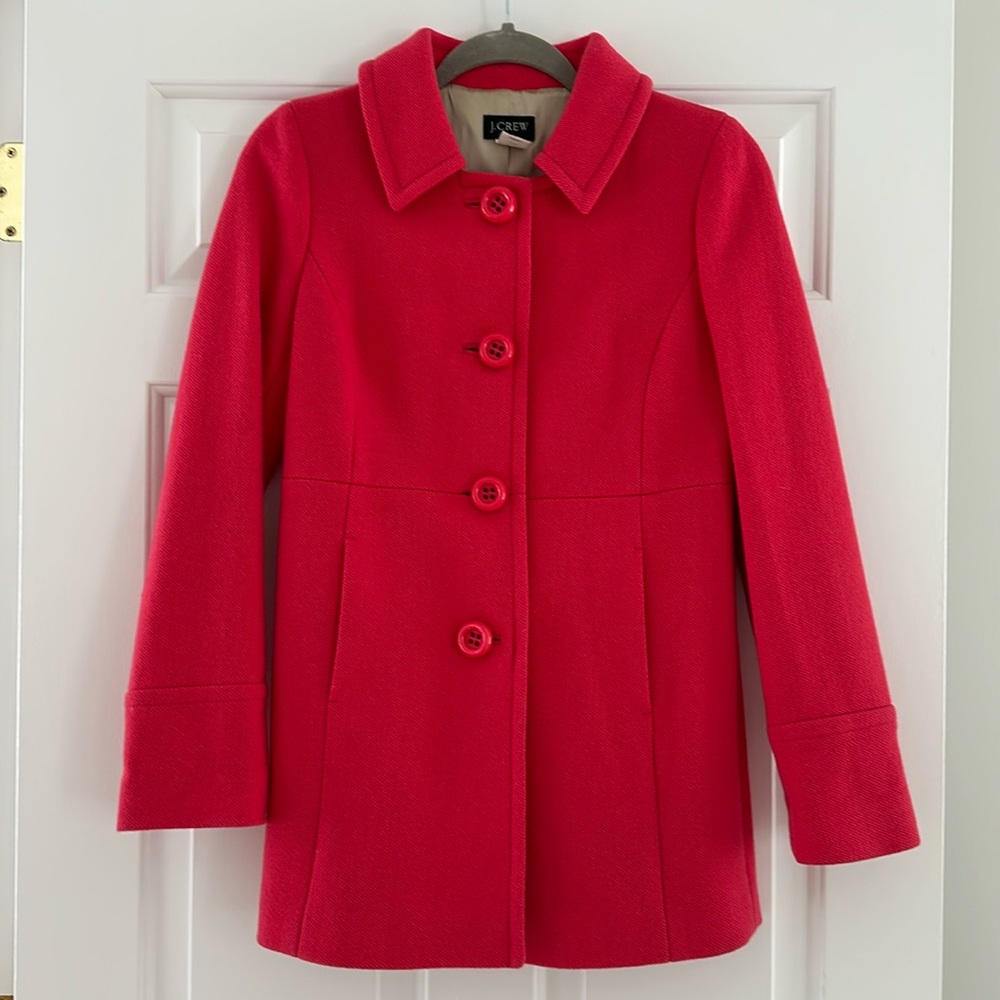 Vintage J Crew Lady Coat, Size 2